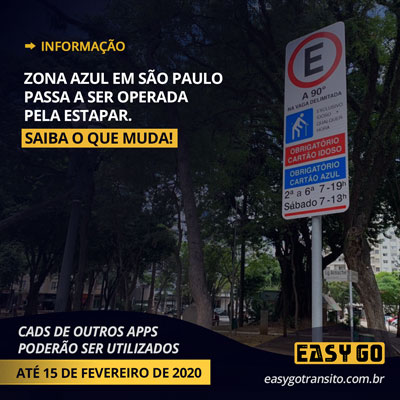 Leia mais sobre o artigo Zona Azul em São Paulo passa a ser operada pela Estapar. Saiba o que muda!