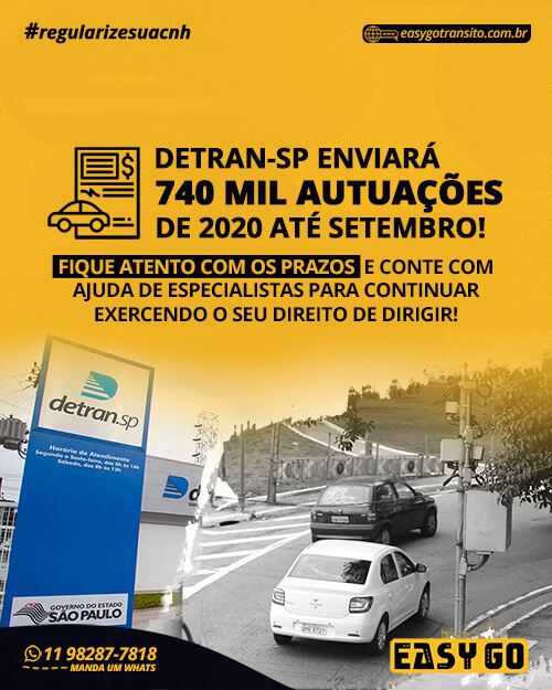 Leia mais sobre o artigo Detran.SP enviará 740 mil notificações de multas até setembro