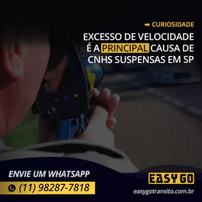 Art 185 excesso de velocidade easy go