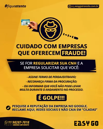 nao caia em fraude de cnh easy go t